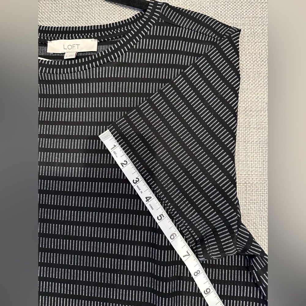 Black Patterned Dress - Picture 7 of 13